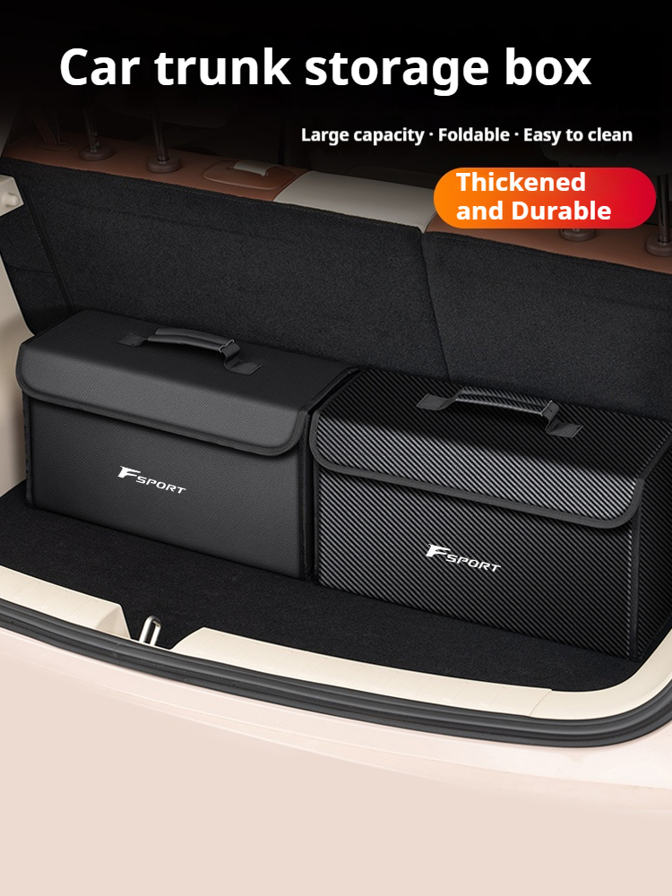 Car Trunk Organizer Foldable Storage Box - Per Lexus F Sport ES RX