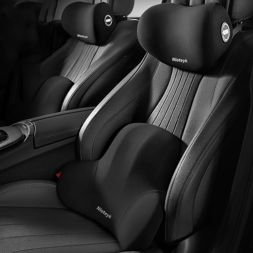 Memory Foam Car Neck Pillow Lumbar Support - Cuscino per il collo dell'auto Memory