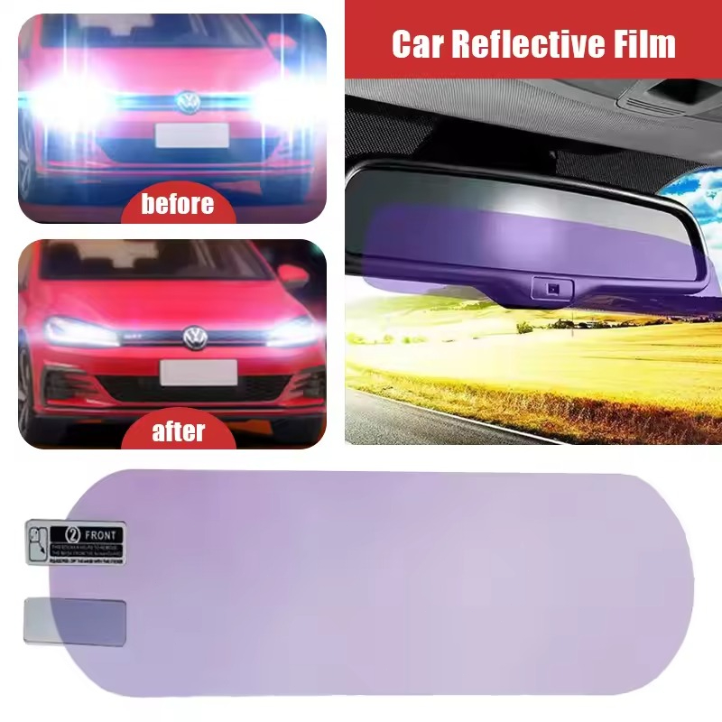 Anti Glare Car Rearview Mirror Film - Pellicola antiriflesso per specchietto retrovisore interno