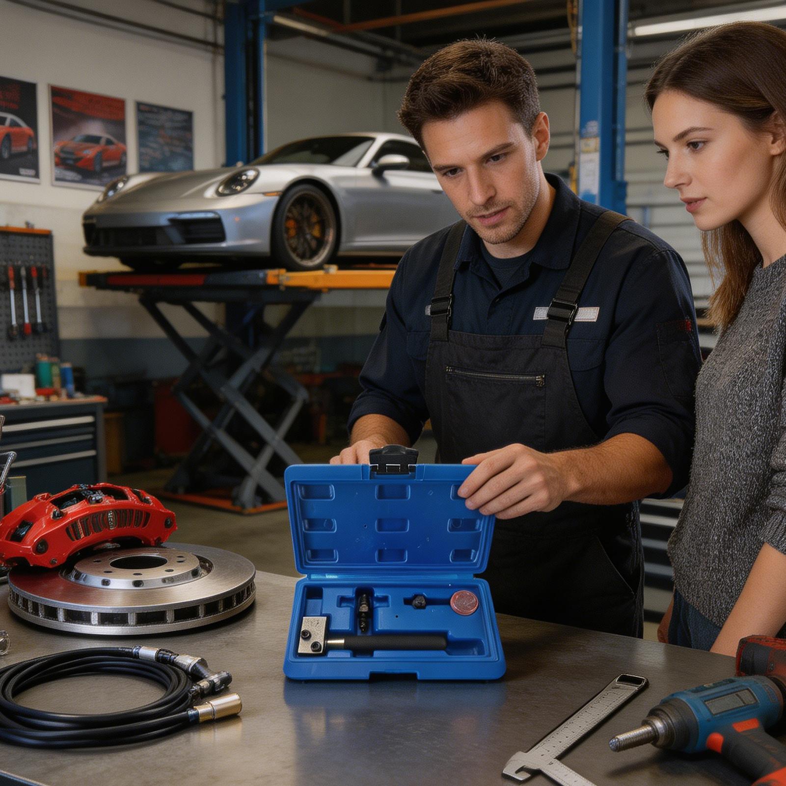 Auto Repair Tools - Kit di Riparazione Tubi Freno, Attrezzatura
