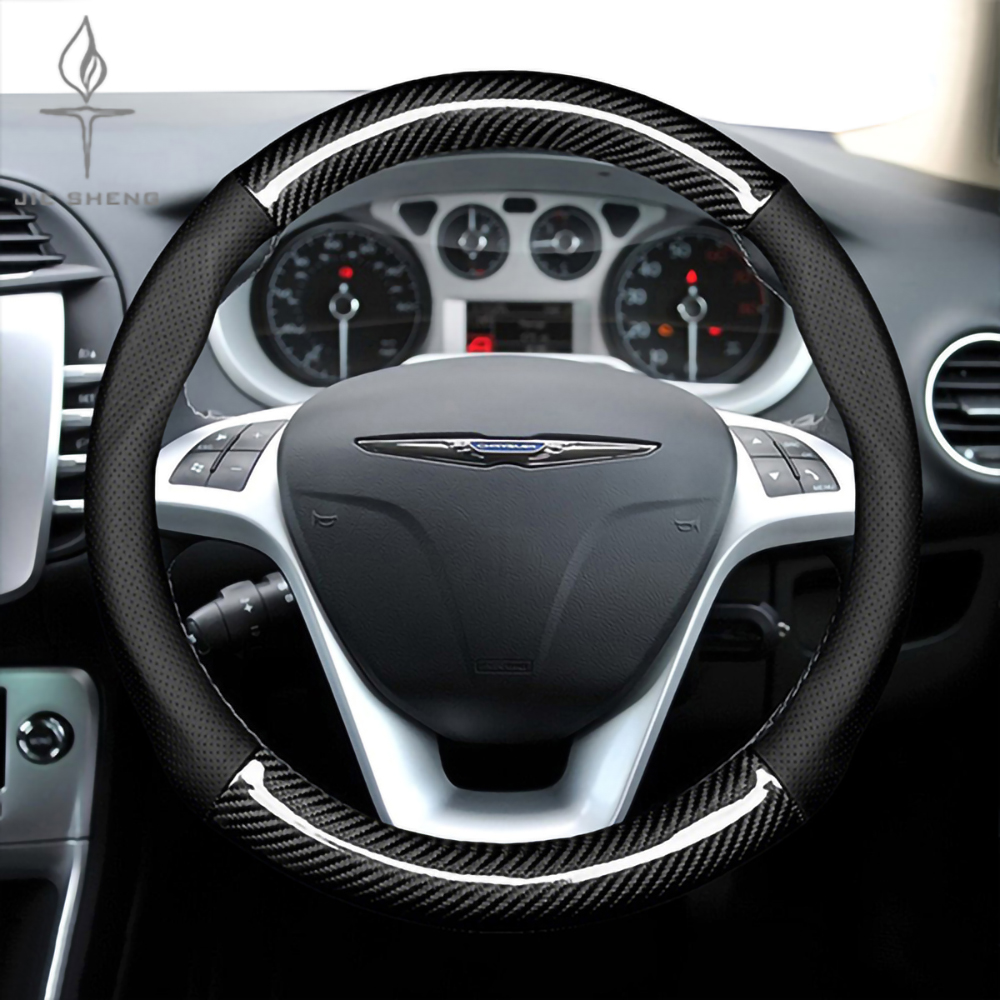 Car Steering Wheel Cover Anti Slip Breathable - Coprivolante per auto per Chrysler 300