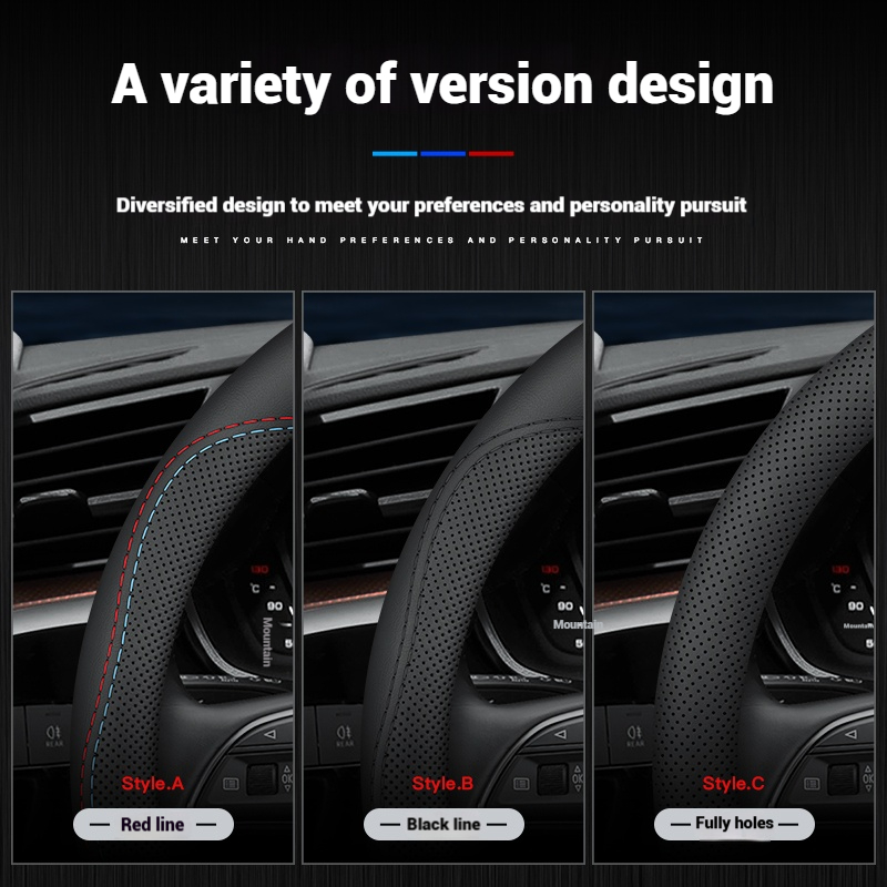 Coprivolante per auto in pelle - Car Steering Wheel Cover Anti Slip Breathable recensione e prezzo