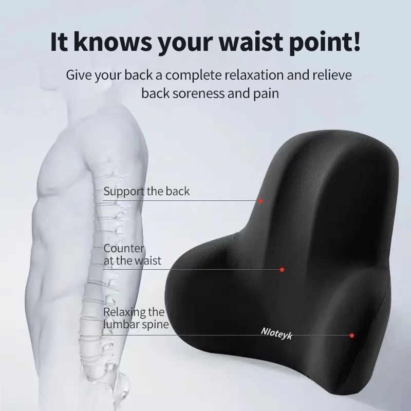 Cuscino per il collo dell'auto - Memory Foam Car Neck Pillow Lumbar Support recensione e prezzo