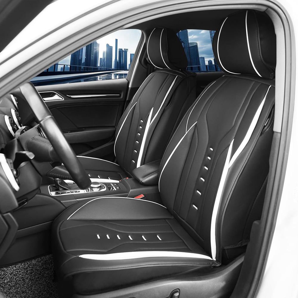Coprisedili per auto in pelle  - Leather Car Seat Covers Full Set Universal recensione e prezzo