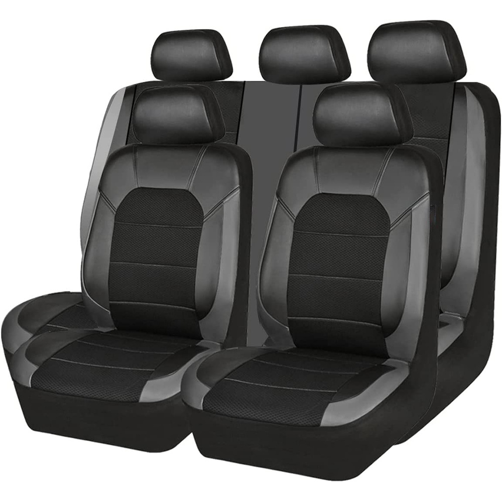 9 pezzi/set coprisedile per au - Leather Car Seat Covers Full Set Universal recensione e prezzo