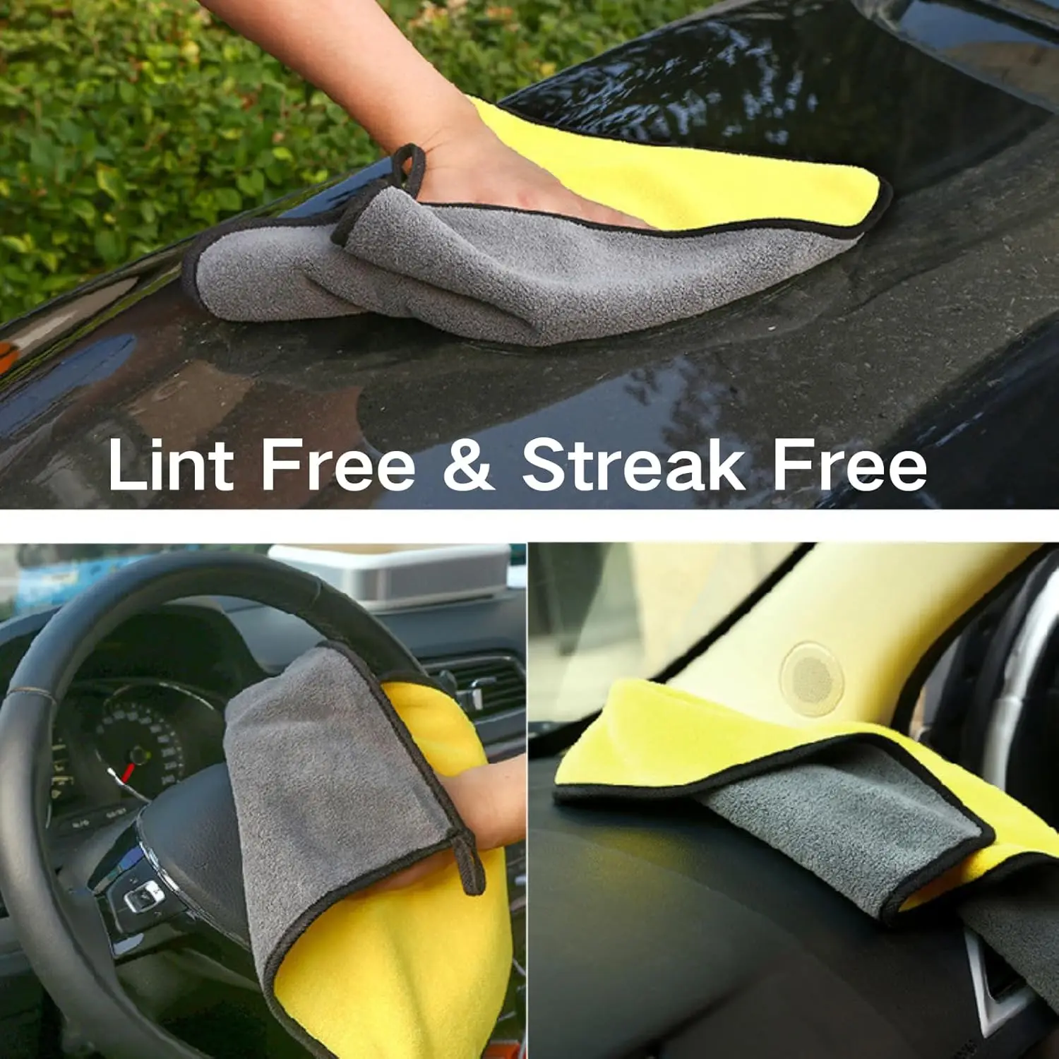 Asciugamani per la pulizia del - Microfiber Car Drying Towel Super Absorbent recensione e prezzo