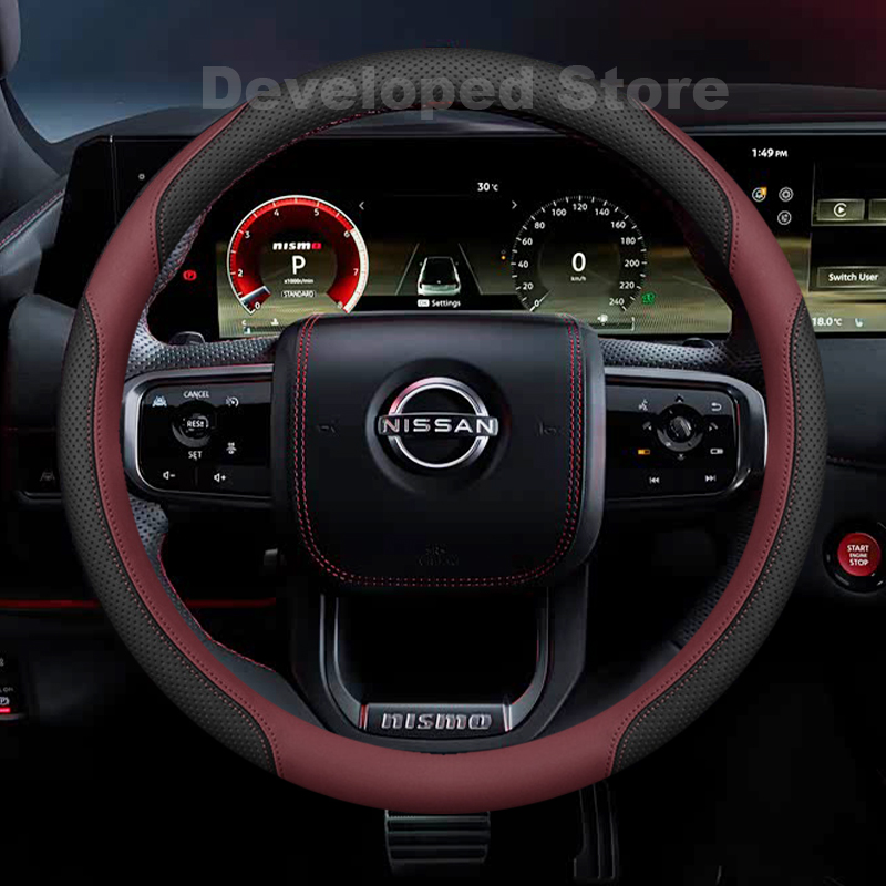 Coprivolante in Pelle per Nuov - Car Steering Wheel Cover Anti Slip Breathable recensione e prezzo