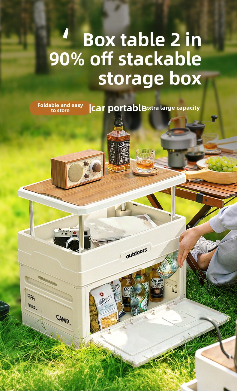 Set di Tavolo e Sedie Pieghevo - Car Trunk Organizer Foldable Storage Box recensione e prezzo