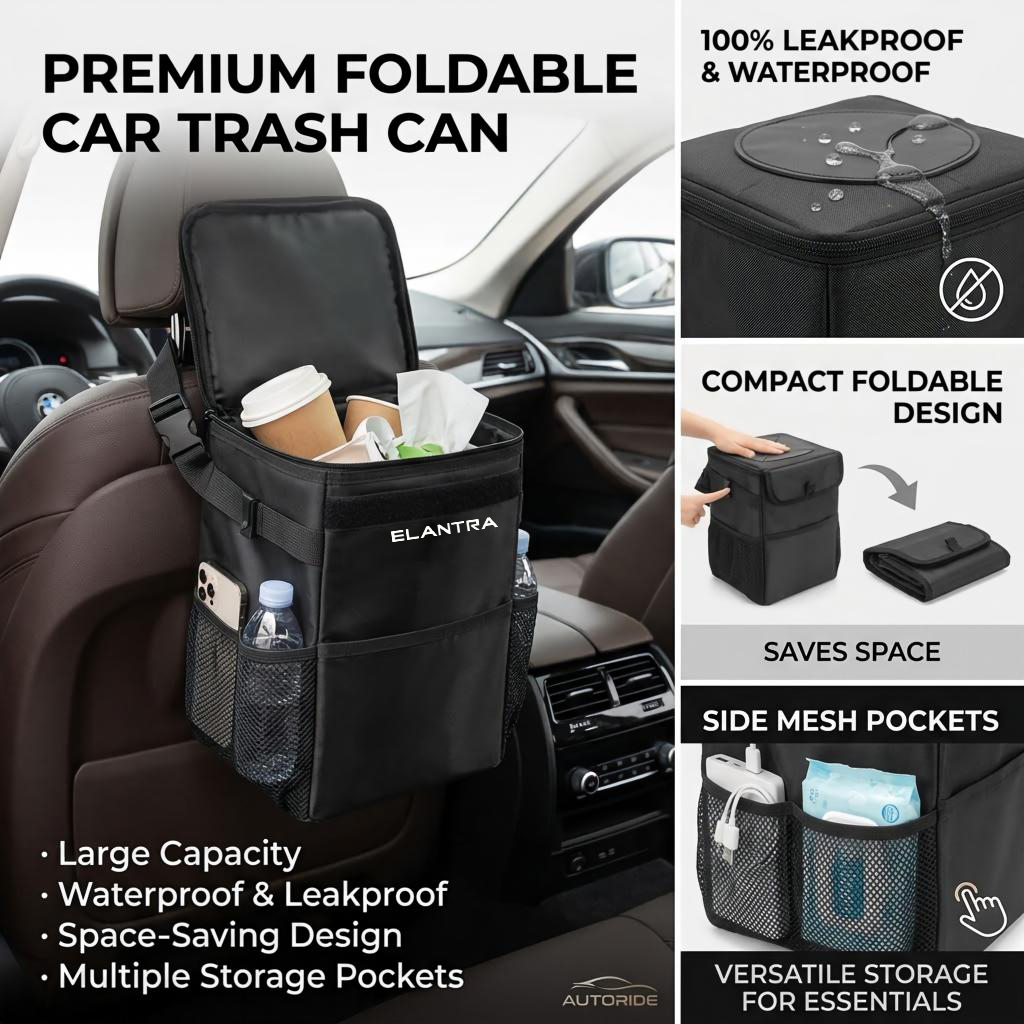 Borsa portaoggetti impermeabil - Waterproof Car Trash Can With Lid recensione e prezzo