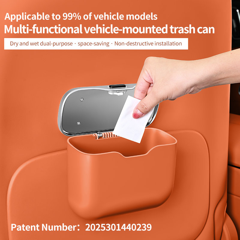 Cestino per auto con coperchio - Waterproof Car Trash Can With Lid recensione e prezzo