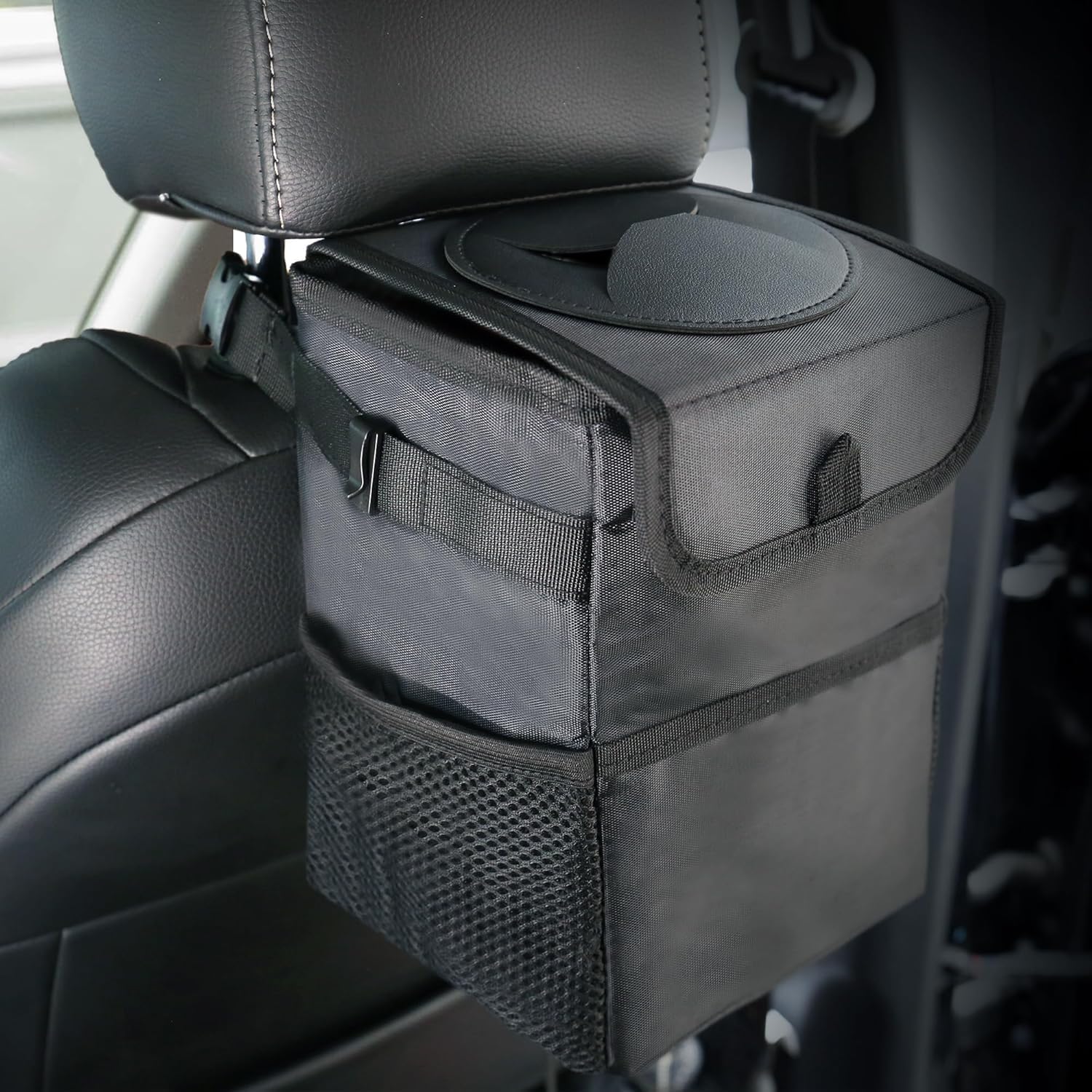 Pattumiera per auto 3 in 1 con - Waterproof Car Trash Can With Lid recensione e prezzo