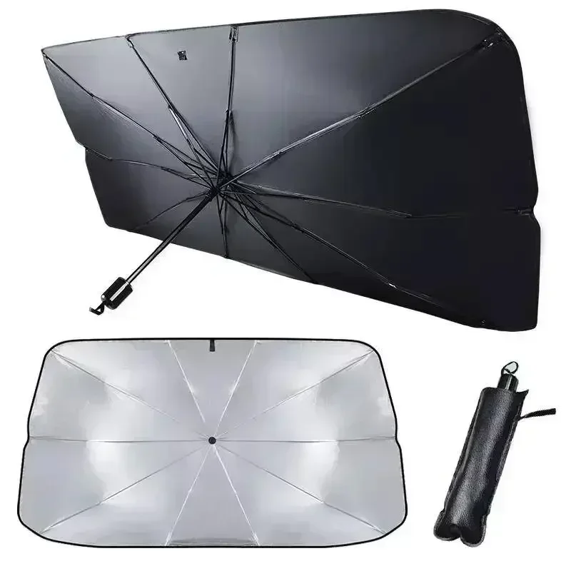 Parasole Pieghevole per Parabr - Car Sunshade Windshield Umbrella Foldable recensione e prezzo