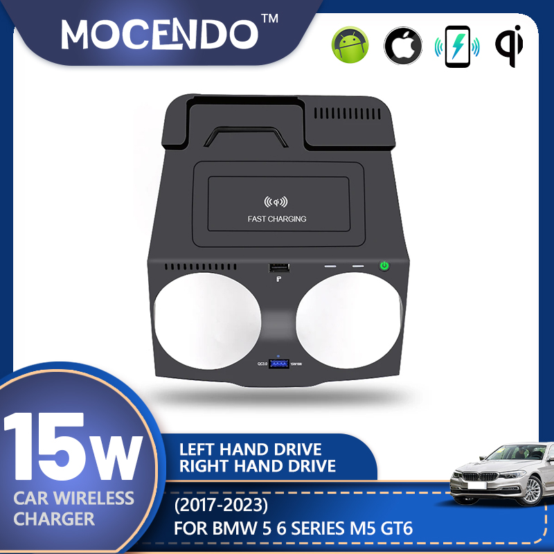 Per BMW Serie 5 6 G30 G38 G32  - Wireless Car Charger Mount Fast Charging recensione e prezzo
