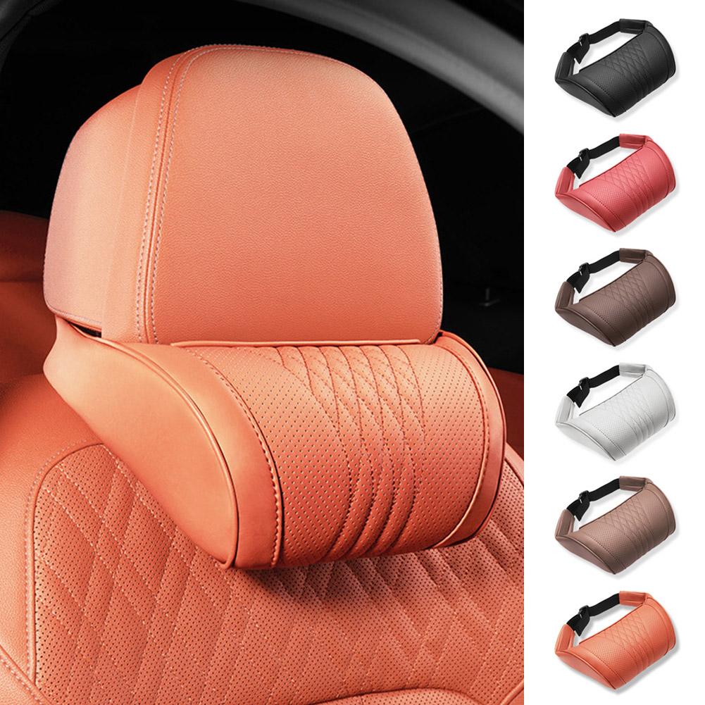 Cuscino poggiatesta in pelle d - Memory Foam Car Neck Pillow Lumbar Support recensione e prezzo