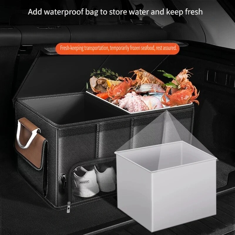 Borsa portaoggetti pieghevole  - Car Trunk Organizer Foldable Storage Box recensione e prezzo