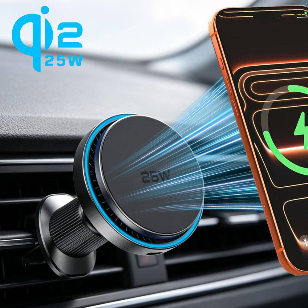 Caricatore Wireless Magnetico  - Magnetic Phone Holder For Car Vent recensione e prezzo
