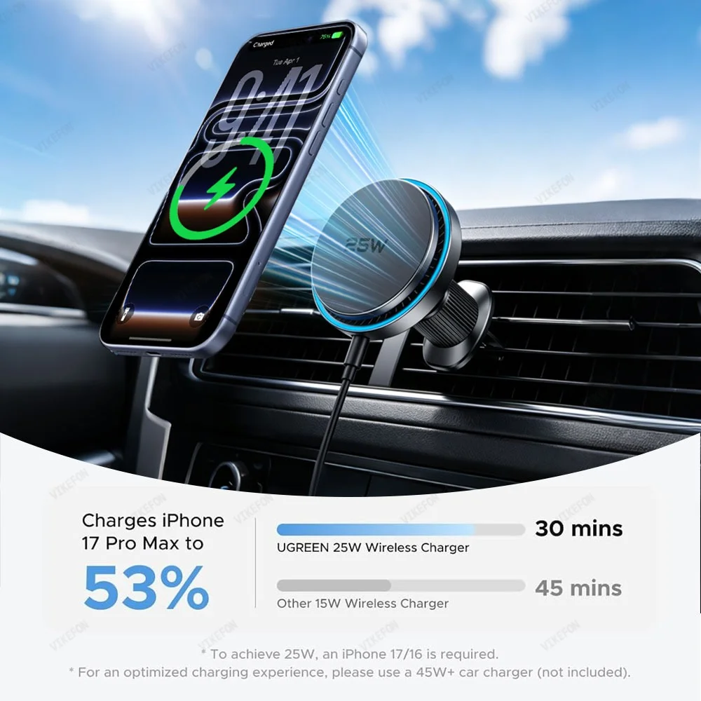 Caricatore Wireless Magnetico  - Magnetic Phone Holder For Car Vent recensione e prezzo